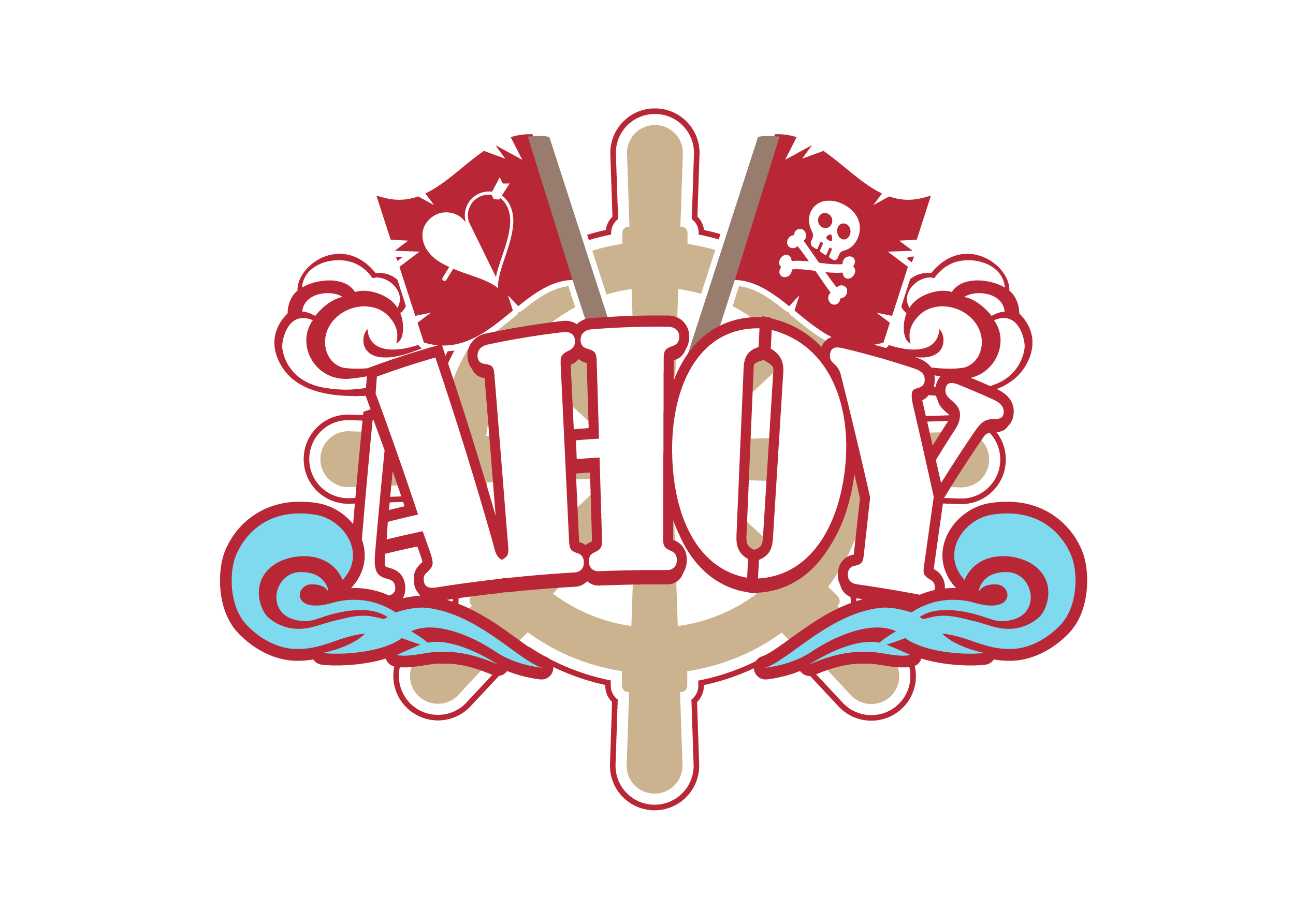 ホロライブ甲子園 AHOY高校チームロゴ